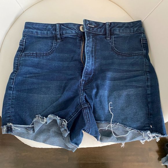 American Eagle High Waisted Jean Shorts - Picture 1 of 2